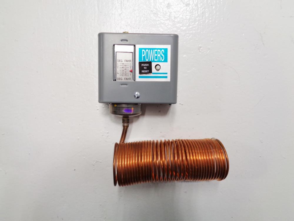 Siemens Powers Controls Low Temperature Detection Thermostat 134-1504